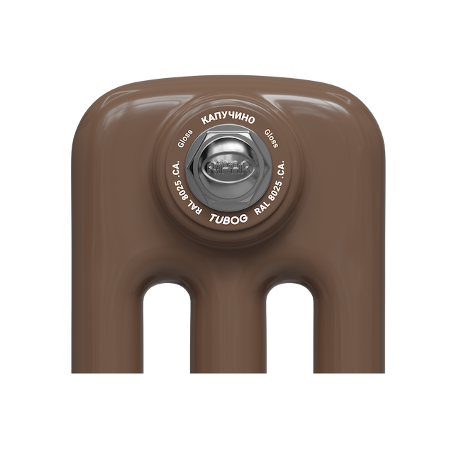 Образец цвета радиатора Rifar Tubog CA RAL 8025 Gloss Капучино