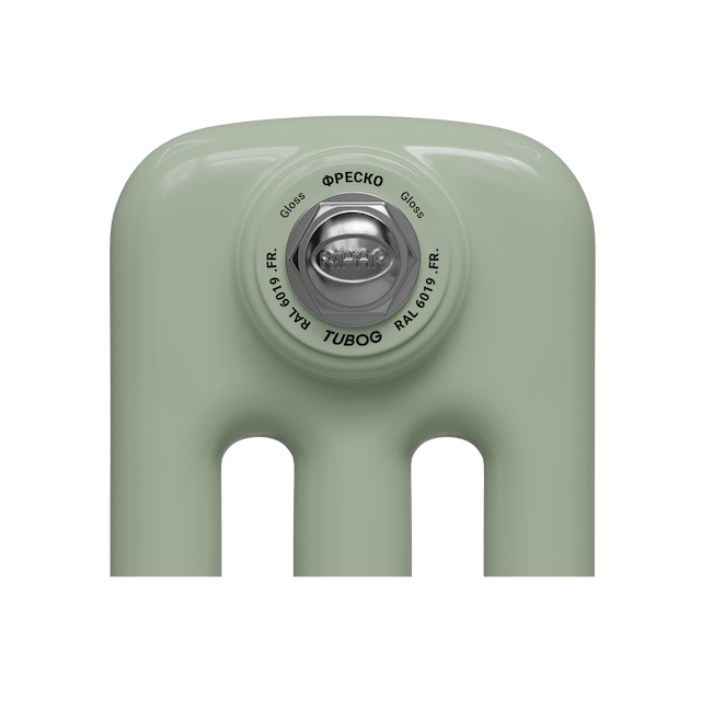 Образец цвета радиатора Rifar Tubog FR RAL 6019 Gloss Фреско