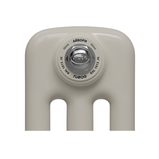 Образец цвета радиатора Rifar Tubog IV RAL 1013 Gloss Айвори