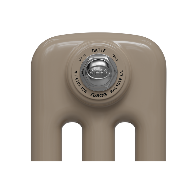 Образец цвета радиатора Rifar Tubog LA RAL 1019 Gloss Латте