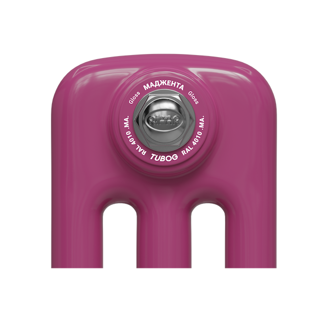 Образец цвета радиатора Rifar Tubog MA RAL 4010 Gloss Маджента