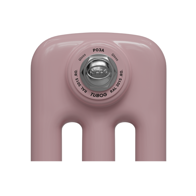 Образец цвета радиатора Rifar Tubog RO RAL 3015 Gloss Роза