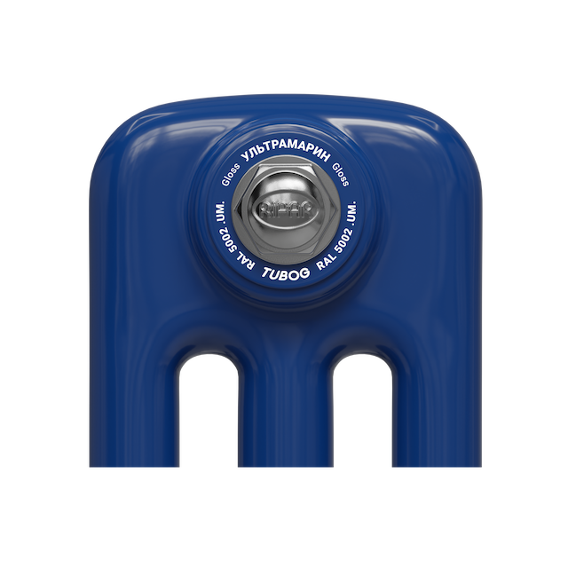 Образец цвета радиатора Rifar Tubog UM RAL 5002 Gloss Ультрамарин