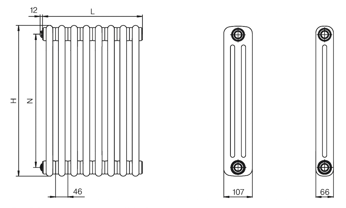 Радиатор Рифар Tubog