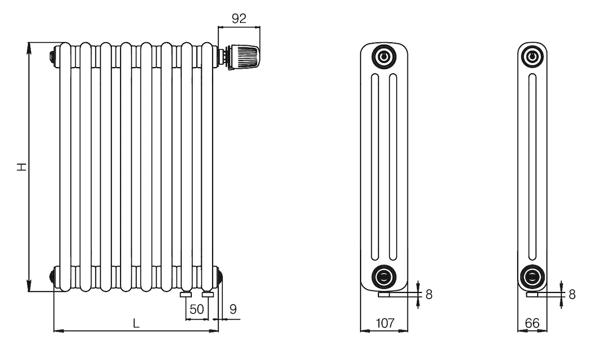 Радиатор Рифар Tubog